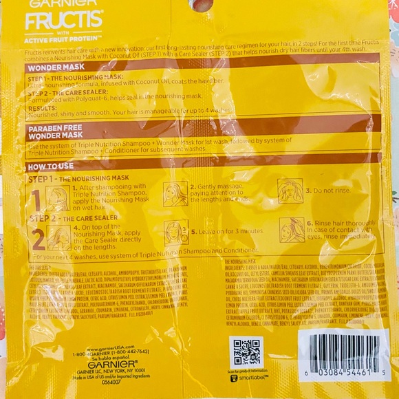 Garnier Fructis Wonder Mask Nourishing Hair System - Picture 4 of 4